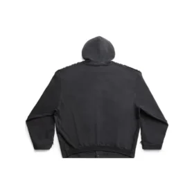 Jachetă cu glugă Paris Hybrid „Negru” 738737TNW111700