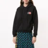 Jachetă cu glugă uniformă, neagră 620939TIV801000