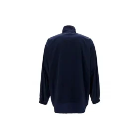 Jachetă cu guler ridicat și fermoar cu logo Balenciaga pentru bărbați, albastră 622002TIO508065