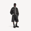 Jachetă de antrenor pentru bărbați Balenciaga | colaborare cu NBA, de culoare neagră