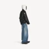 Jachetă de antrenor pentru bărbați Balenciaga | colaborare cu NBA, de culoare neagră