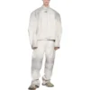 Jachetă de motociclist Oversized „Alb” 744983TOS149012