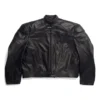 Jachetă de motociclist Oversized „Negru” 744983TOS141000