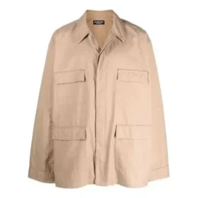 Jachetă de pijama în stil militar „Bej” 675639TLO179504