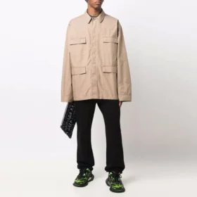 Jachetă de pijama în stil militar „Bej” 675639TLO179504