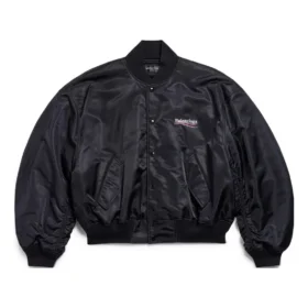 Jachetă de tip „varsity” pentru Political Campaign „Black” 763434TNO271000