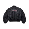 Jachetă de tip „varsity” pentru Political Campaign „Black” 763434TNO271000