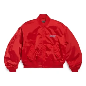Jachetă de tip „varsity” pentru Political Campaign „Red” 763434TYD316460