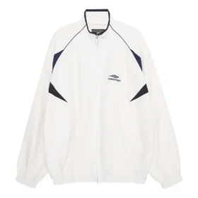 Jachetă de trening 3B Sports Icon cu croială medie „Alb” 746483TOO489000