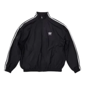 Jachetă de trening Balenciaga x adidas „Black” 712280TNQ221000