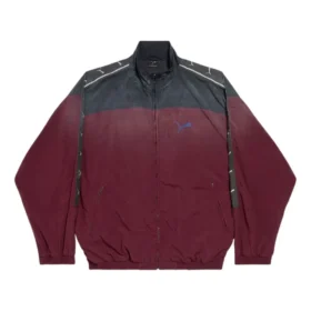 Jachetă de trening Balenciaga x Puma „Burgundy” 850838TTO046164