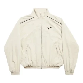 Jachetă de trening Balenciaga x Puma „Cream” 850882TTO449020