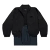 Jachetă de trening cu patch-uri „Black” 770500TNQ251000