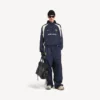Jachetă de trening de fotbal pentru bărbați, albastru marin