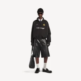 Jachetă de trening de fotbal pentru bărbați, de culoare neagră Jachetă de trening de fotbal pentru bărbați, de culoare neagră