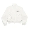 Jachetă de trening Mirror Balenciaga Regular „White” 790745TPQ389000