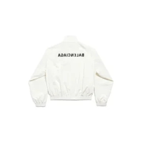 Jachetă de trening Mirror Balenciaga Regular „White” 790745TPQ389000