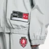 Jachetă de trening pentru bărbați 3b, model de fotbal, în nuanța „new grey”