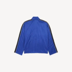 Jachetă de trening pentru bărbați Balenciaga | colaborare cu NBA, în albastru/negru Jachetă de trening pentru bărbați Balenciaga | colaborare cu NBA, în albastru/negru