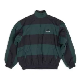 Jachetă de trening reversibilă Balenciaga x Adidas „Black Green” 725294TNO793230 Jachetă de trening reversibilă Balenciaga x Adidas „Black Green” 725294TNO793230