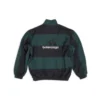 Jachetă de trening reversibilă Balenciaga x Adidas „Black Green” 725294TNO793230
