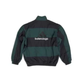 Jachetă de trening reversibilă Balenciaga x Adidas „Black Green” 725294TNO793230 Jachetă de trening reversibilă Balenciaga x Adidas „Black Green” 725294TNO793230