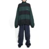 Jachetă de trening reversibilă Balenciaga x Adidas „Black Green” 725294TNO793230