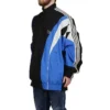 Jachetă de trening Split „Black Blue” 658951TYB181000