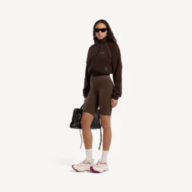 Jachetă de trening techwear pentru femei, culoare moka