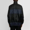 Jachetă de vânt BB din nailon patchwork cu fermoar complet „Navy Black” 623019TIO544100