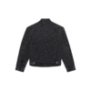 Jachetă din denim, croială largă „Charcoal” 620731TJW411052