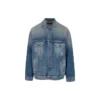 Jachetă din denim cu emblemă pe spate „Blue” 697781TBP484455