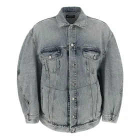 Jachetă din denim cu mâneci răsucite „Blue Skies” 706654TDW144824