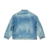 Jachetă din denim distrus „Blue” 727840TNW014268