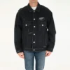 Jachetă din denim distrus „Negru” 664329TBP471055