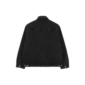 Jachetă din denim japonez căptușită „Black” 681689TIWA21440