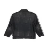 Jachetă din denim oversized Balenciaga x adidas „Black” 724775TNW541129