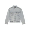 Jachetă din denim unisex FW21 cu logo, albastră 664329TBP488961