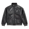 Jachetă din piele Balenciaga x Puma „Anthracite” 850021TTS071140