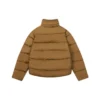Jachetă matlasată BB cu țesătură interlock „Brown” 595224TG0262365