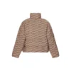 Jachetă matlasată BB Monogram „Beige Brown” 681885TML339378