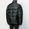 Jachetă matlasată cu logo brodat „Black” 582998TFO061000