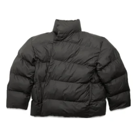 Jachetă matlasată cu închidere încrucișată „Negru” 751717TOO411000