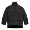 Jachetă matlasată în formă de C „Negru” 621982TYD331000