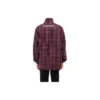 Jachetă în carouri cu fermoar integral „Multicolor” 571434TGM316067