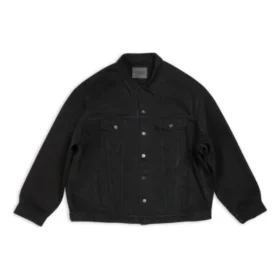 Jachetă oversized „Black” 724649TNW401105