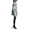 Jachetă oversized Cagole „Albastru” 764521TDW144016