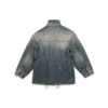 Jachetă parka „Light Blue” 750946TNW654036