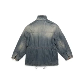 Jachetă parka „Light Blue” 750946TNW654036