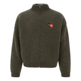 Jachetă reversibilă din fleece cu fermoar „Green” 625931T15712863